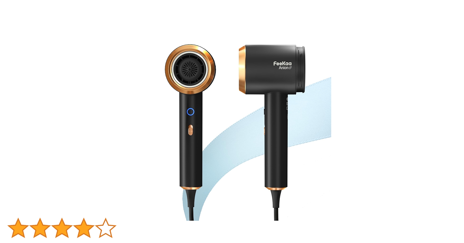 ⭐︎ Feekaa ドライヤー 大風量 速乾 軽量 低騒音 コンパクト ブラック Amazon | Feekaa ドライヤー 大風量 速乾 軽量 低騒音 低温 ヘアケア 2